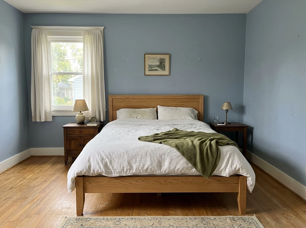 Original bedroom before renovation